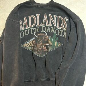 Abercrombie oversized crewneck